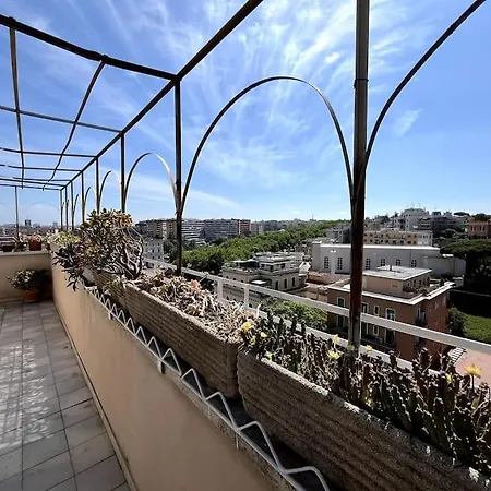 דירה Trastevere Penthouse רומא